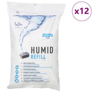 vidaXL Lafita Recargas absorventes de humidade 12 unidades 900 g