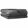 vidaXL Cobertor Pesado Antracite 150 x 200 cm 7 kg 100% Algod&atilde;o 205T