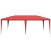 vidaXL Tenda de Festa Vermelho 600 x 300 x 255 cm PE e A&ccedil;o