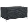 vidaXL Capa para M&oacute;veis Liso Preto 172 x 113 x 73 cm 210D