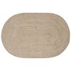 vidaXL Tapetes de &aacute;rea Branco 100 x 152 cm Juta