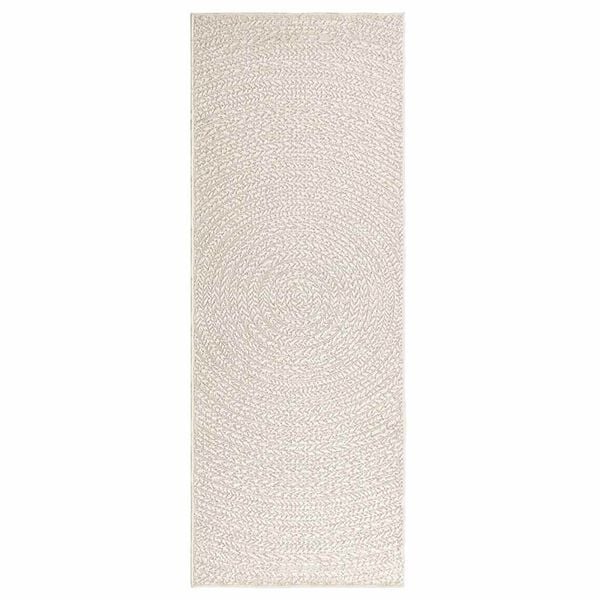 vidaXL Tapete ZIZUR creme 80x200cm aspeto de juta interior e exterior