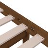vidaXL Estrutura cama pequena solteiro 75x190 cm madeira castanho mel