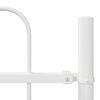 vidaXL Cerca para Jardim 5 pcs Branco 8,5 x 1,2 m