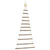 vidaXL &Aacute;rvore de Natal suspensa com estrela no topo 74x150 cm galho natural