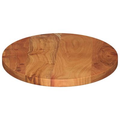 vidaXL Tampo de mesa oval 100x40x3,8 cm madeira de acácia maciça