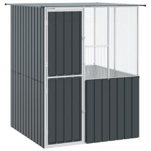vidaXL Gaiola para P&aacute;ssaros Antracite 165 x 165 x 200 cm
