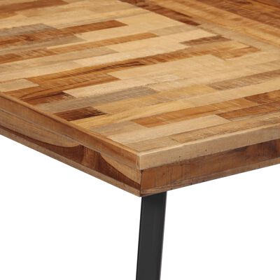 vidaXL Mesa de bar 110x55x105 cm madeira de teca maciça