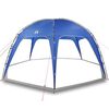 vidaXL Tenda de festas imperme&aacute;vel azul ciano