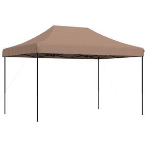 vidaXL Tenda para festas pop-up dobr&aacute;vel 410x279x315 cm castanho