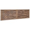 vidaXL Cabeceira Natural 180 cm Madeira de Teca S&oacute;lida