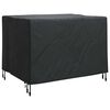 vidaXL Capa para M&oacute;veis Preto 110 x 84 x 70 cm Tecido Oxford 420D