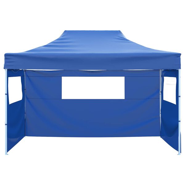 vidaXL Tenda de Festa Azul 291 x 431 x 315 cm Tecido Oxford