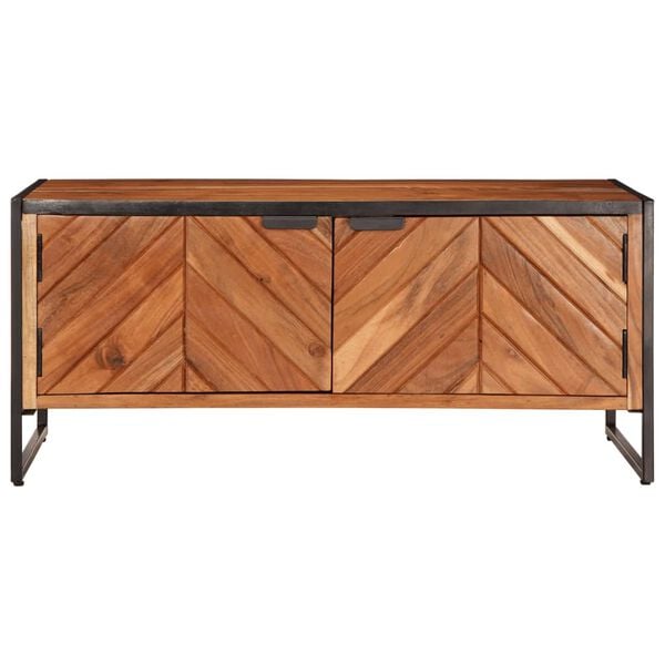 vidaXL Mesa de centro 90x55x40 cm madeira de acácia maciça