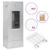 vidaXL Defumador p/ churrasqueira c/ gerador fumo frio a&ccedil;o galvanizado