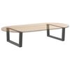 vidaXL P&eacute;s para mesa de centro em V, 2 pe&ccedil;as, antracite, 70x(30-31,3) cm, a&ccedil;o