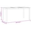 vidaXL Conjunto de jantar para jardim 7 pcs madeira de teca maci&ccedil;a