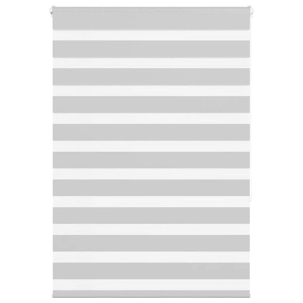 vidaXL Cortina de zebra 100x150 cm largura do tecido 95,9 cm poli&eacute;ster