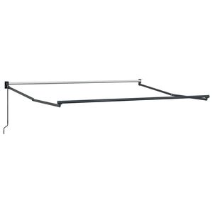 vidaXL Estrutura de Toldos Manual 3 x 2,5 m Antracite