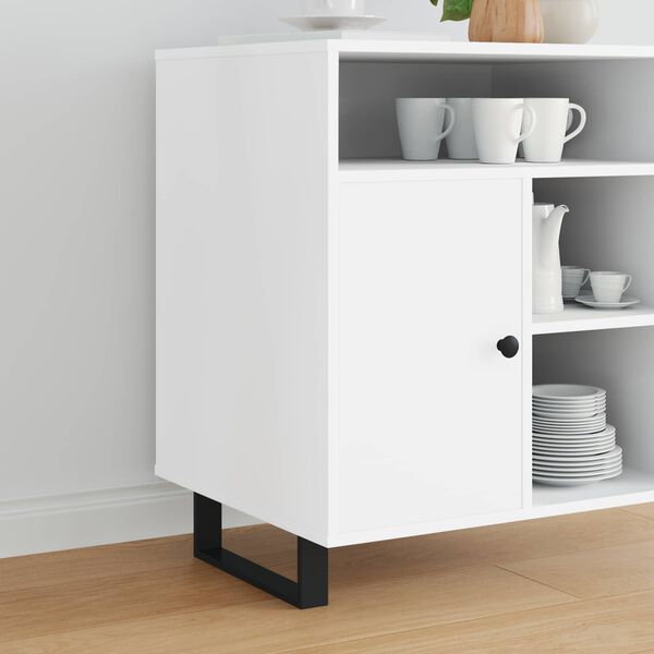 vidaXL P&eacute;s de M&oacute;veis 2 pcs Preto 311 x 40,5 x 100 mm Ferro