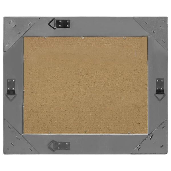 vidaXL Espelho de parede estilo barroco 50x40 cm preto