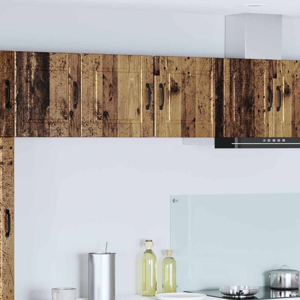 vidaXL Arm&aacute;rio de Cozinha com porta Madeira antiga 40 x 31 x 40 cm