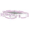 vidaXL Cama sem colch&atilde;o 120x200 cm madeira pinho maci&ccedil;a castanho-mel