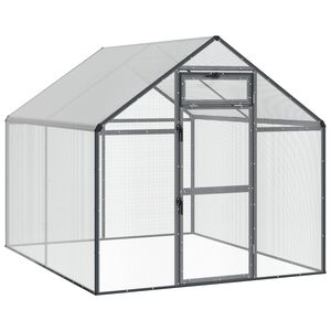 vidaXL Gaiola para P&aacute;ssaros Antracite 181,5 x 221 x 173,5 cm