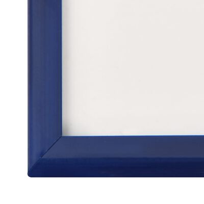vidaXL Molduras para parede ou mesa 3 pcs 70x90 cm MDF azul