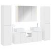 vidaXL Conjunto de M&oacute;veis para Banheiro 6 unid. Branco