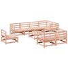 vidaXL 9 pcs conjunto sof&aacute;s jardim madeira abeto-de-douglas