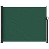 vidaXL Toldo lateral retr&aacute;til 160x600 cm verde-escuro