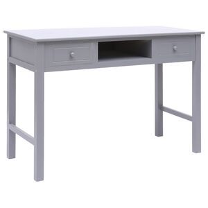 vidaXL Secret&aacute;ria 110x45x76 cm madeira cinzento