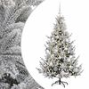 vidaXL &Aacute;rvore de Natal artificial com bolas 120 cm 150 LED