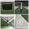 vidaXL Tenda familiar estilo cabana para 6 pessoas imperme&aacute;vel verde