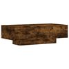 vidaXL Mesa de centro 100x49,5x31 cm derivados madeira carvalho fumado