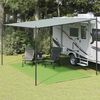 vidaXL Tapete de campismo para tenda 250x450 cm PEAD verde-claro