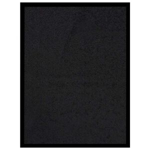 vidaXL Tapete de porta 40x60 cm preto