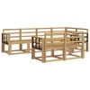 vidaXL Conjunto de Sof&aacute;s para Exterior 7 pcs Branco
