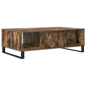 vidaXL Mesa de centro 104x60x35cm derivados de madeira carvalho fumado