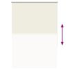 vidaXL Persiana de enrolar 90x130 cm largura tecido 85,7 cm poli&eacute;ster