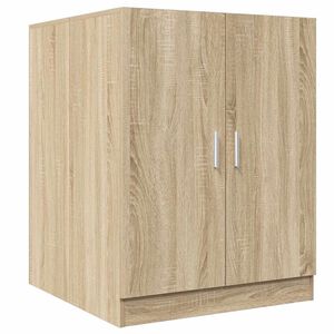 vidaXL Arm&aacute;rio p/ m&aacute;quina lavar roupa 70,5x71,5x91,5cm carvalho sonoma