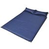 Colch&atilde;o de dormir autoinsufl&aacute;vel 190x130x5 cm (duplo) azul