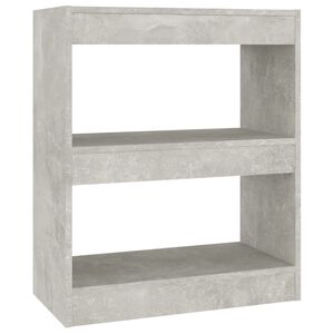 vidaXL Estante/divis&oacute;ria 60x30x72 cm cor cinzento cimento