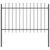 vidaXL Cerca para Jardim Woerden Cinzeto 1,7 x 0,8 m