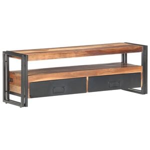 vidaXL M&oacute;vel de TV 120x30x40 cm madeira maci&ccedil;a
