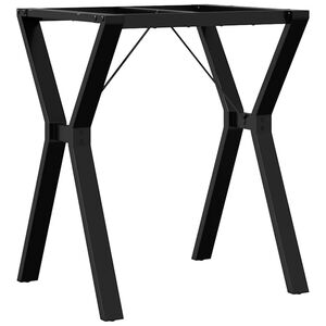 vidaXL Pernas para mesa de jantar estrutura em Y a&ccedil;o