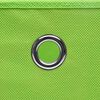 vidaXL Caixas de arrumação com tampas 4 pcs 28x28x28 cm verde