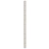 vidaXL Tela para ervas daninhas 2x150 m PP branco