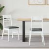 vidaXL Cadeiras de Jantar 2 pcs Branco 43 x 54 x 89 cm